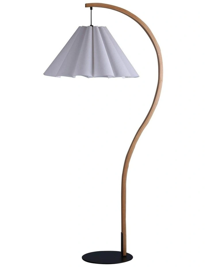 Esther Floor Lamp in Brown image 1