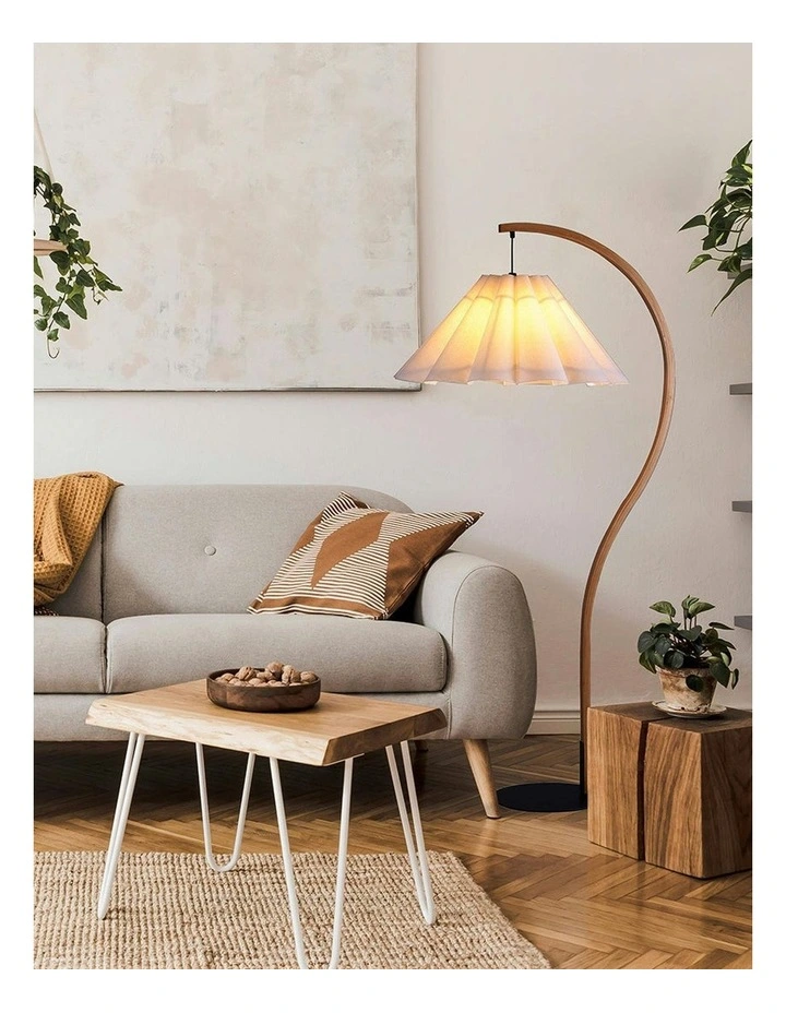 Esther Floor Lamp in Brown image 3