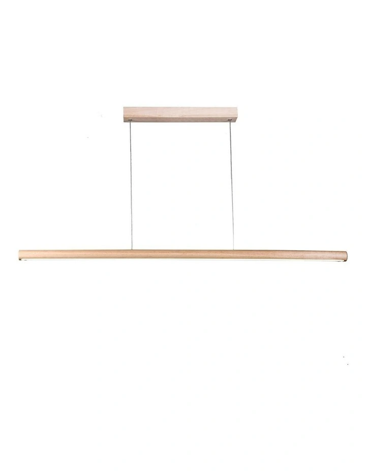Freya LED Large Pendant Light in Natural image 2