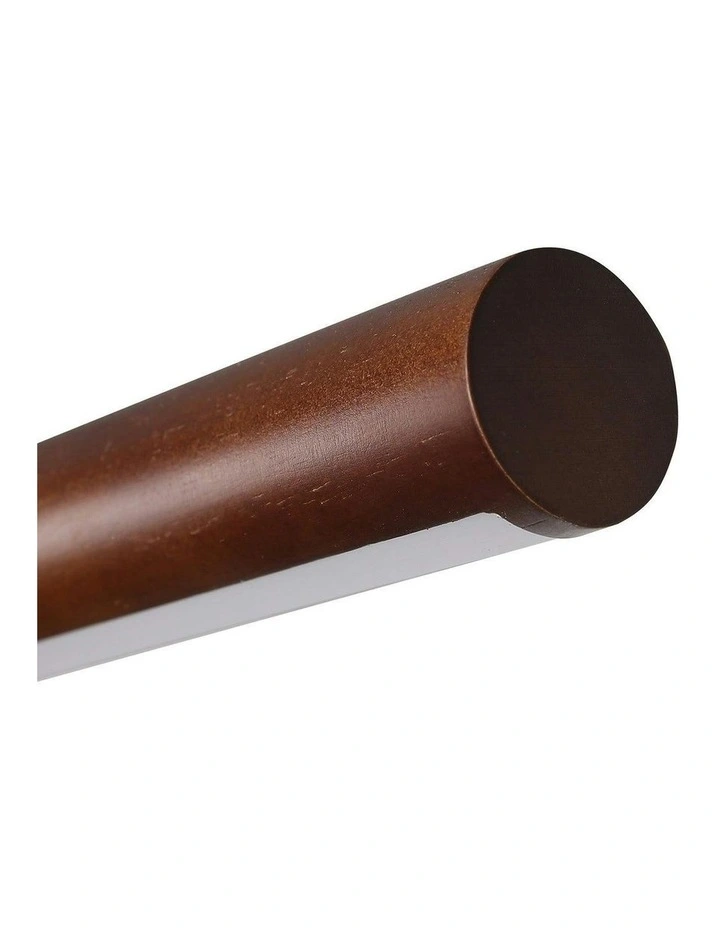 Freya LED Small Pendant Light in Walnut image 5