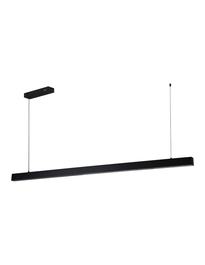 Maisie LED Large Pendant Light in Black image 1