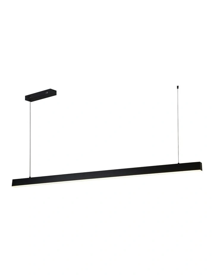 Maisie LED Large Pendant Light in Black image 2