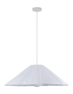 Rosie Large Pendant Light in White
