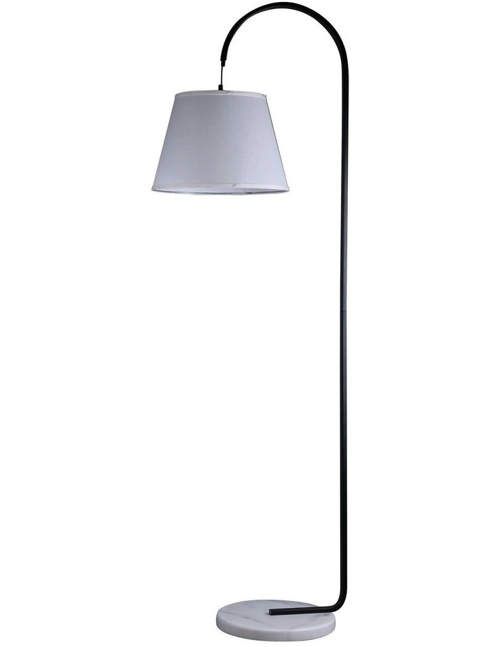 Thea Floor Lamp in White image 1