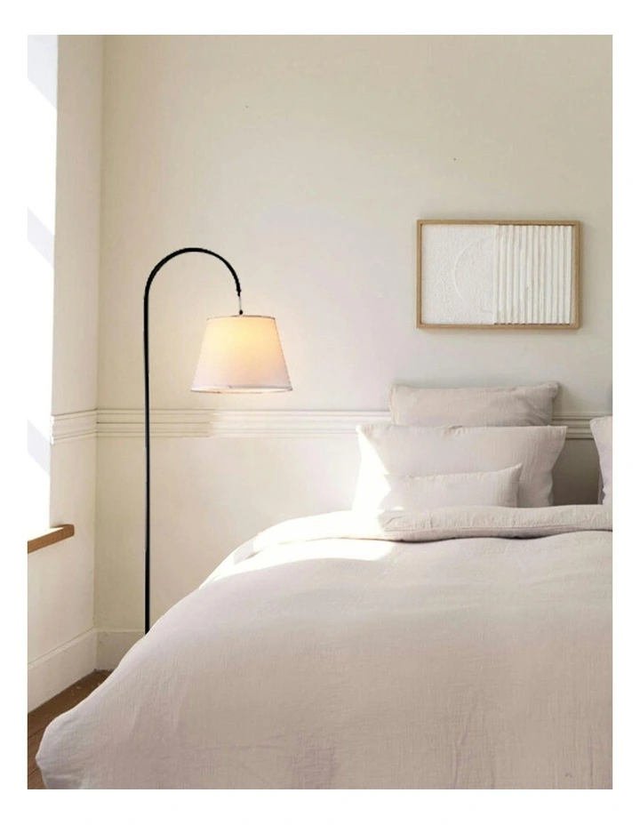 Thea Floor Lamp in White image 3
