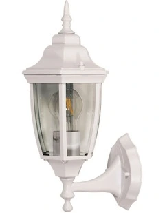 Highgate Up Outdoor Wall Light in White