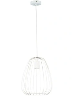 Pera 27 Pendant Light in White