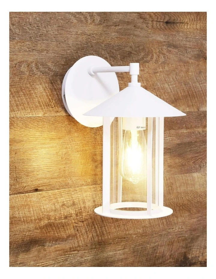 Holford Outdoor Wall Light in White image 2