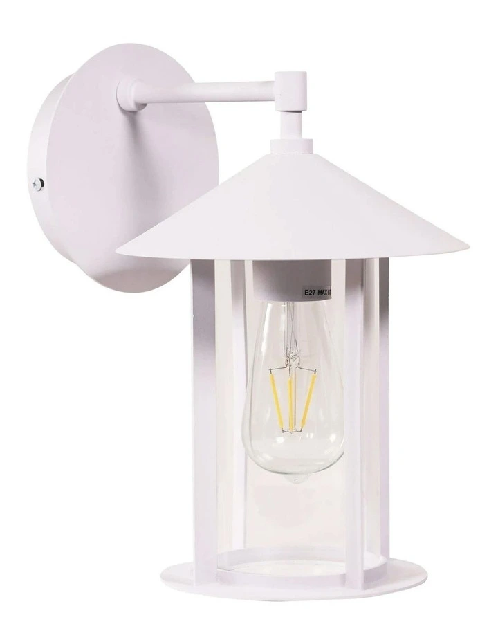 Holford Outdoor Wall Light in White image 4
