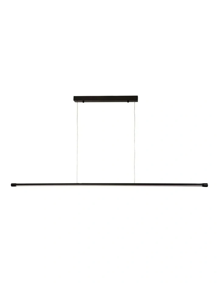 Edge Pendant Light 1500 New CTS in Black image 1