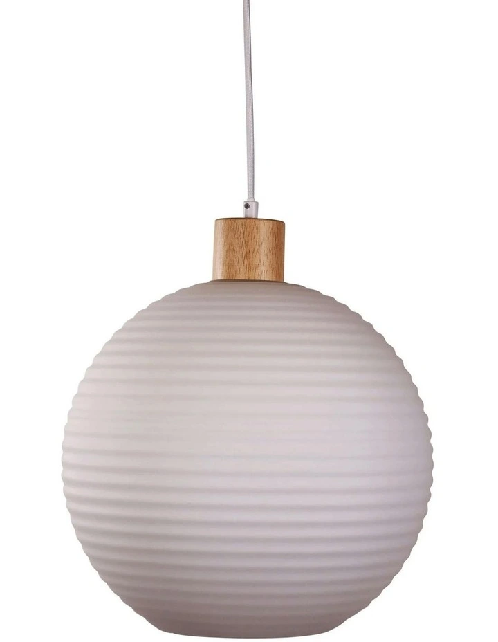 Twillo 30 Pendant Light in Opal Matt image 4