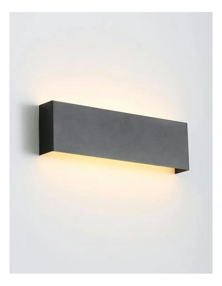 Rafter 30 LED Wall Light in Black image 3