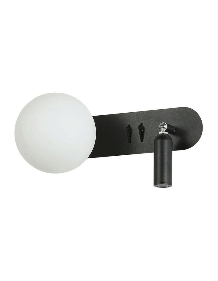 Harlow Wall Light in Black image 1