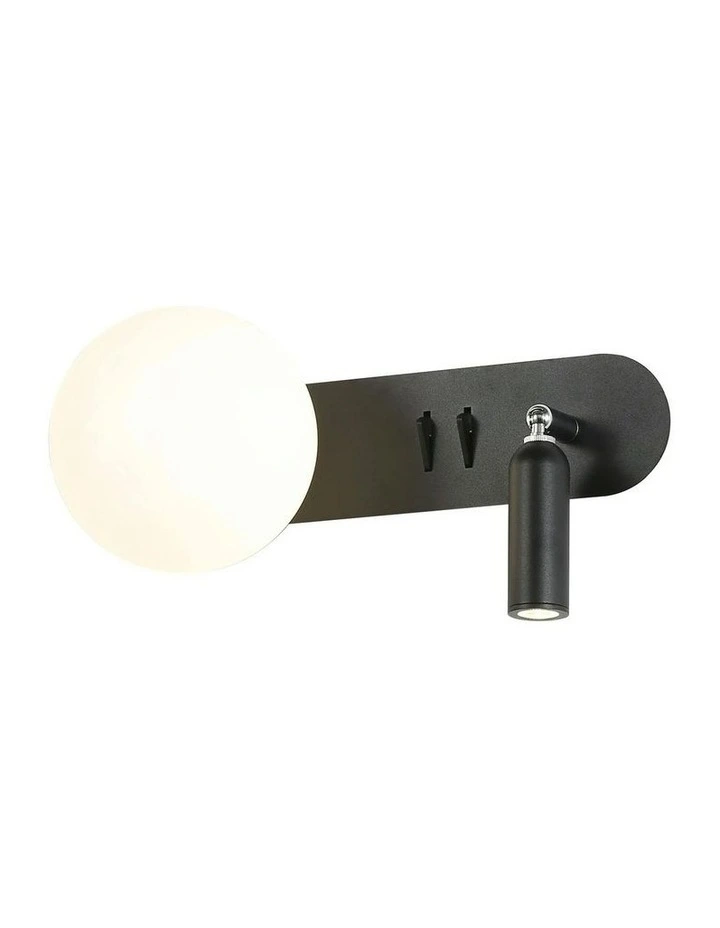 Harlow Wall Light in Black image 2