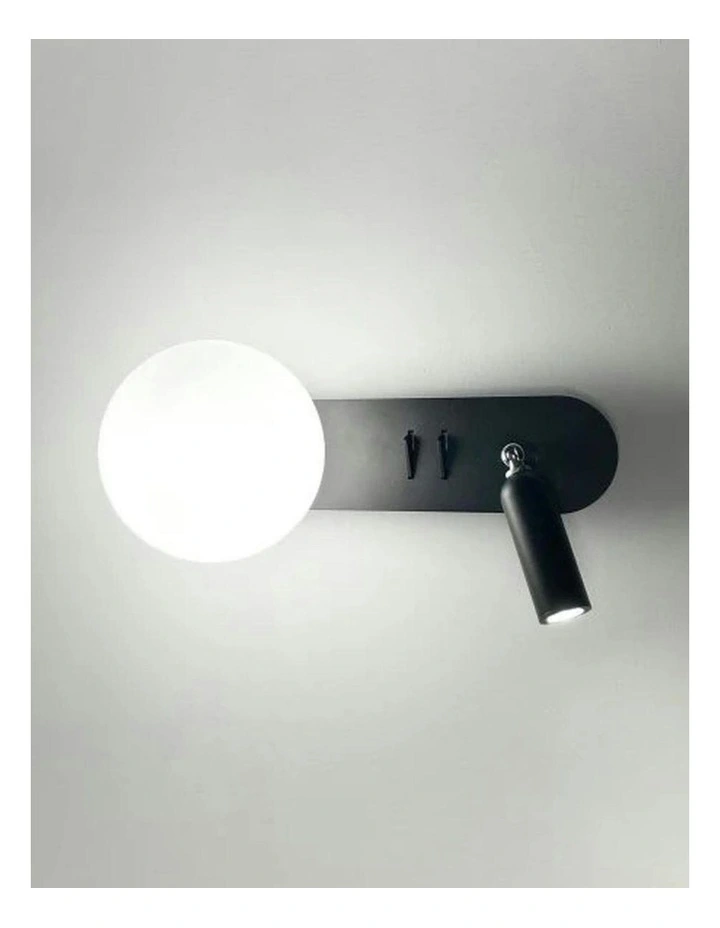 Harlow Wall Light in Black image 3