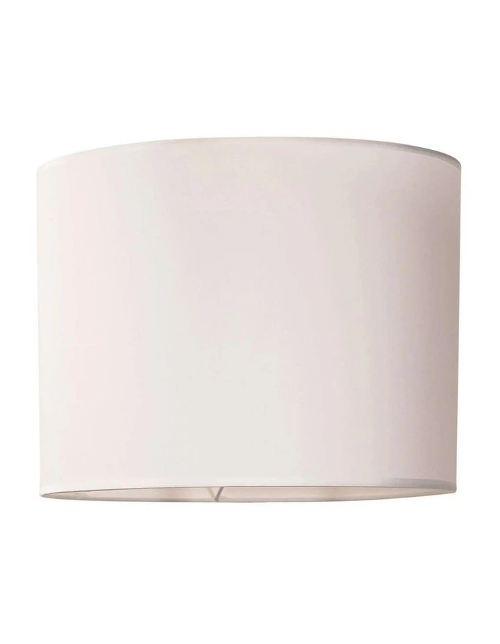 Drum Lamp Shade 40cm in White image 1
