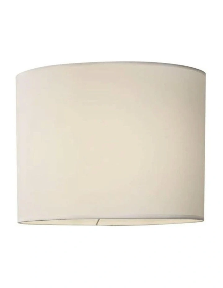 Drum Lamp Shade 40cm in White image 2