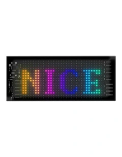 Programmable LED Matrix Panel Flexible Screen IP65 with APP Control 70*173mm in Multi