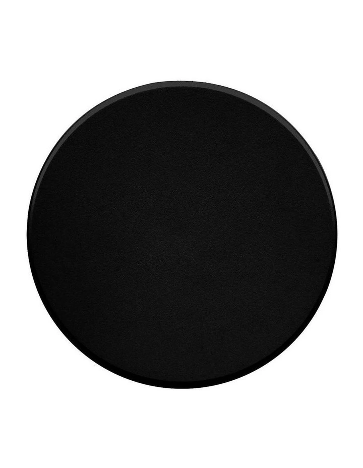 Orlan LED Colouring Disc Wall Sconce 180mm in Black image 1