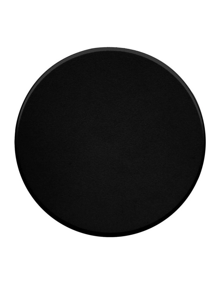 Orlan LED Colouring Disc Wall Sconce 180mm in Black image 1