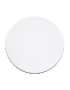 Orlan LED Colouring Disc Wall Sconce 120mm in White