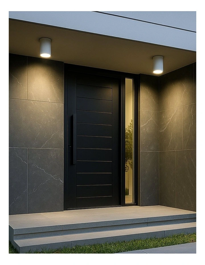 Myren Outdoor Ceiling Light in White image 2