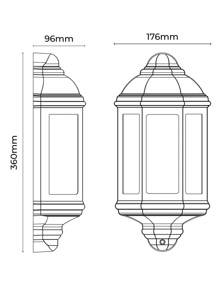 Avara Outdoor Wall Sconce in Beige image 4
