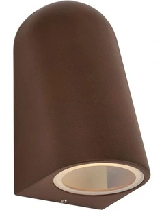 Kelro Cone Outdoor Wall Light in Rusty