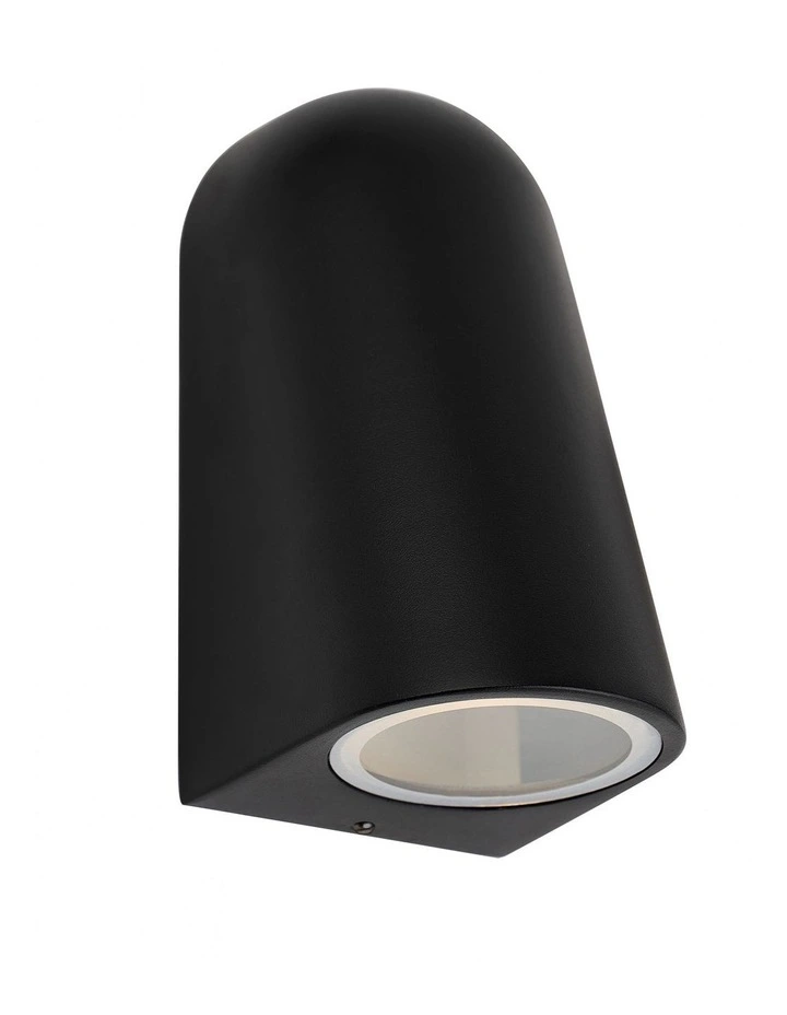 Kelro Cone Outdoor Wall Light in Black image 1