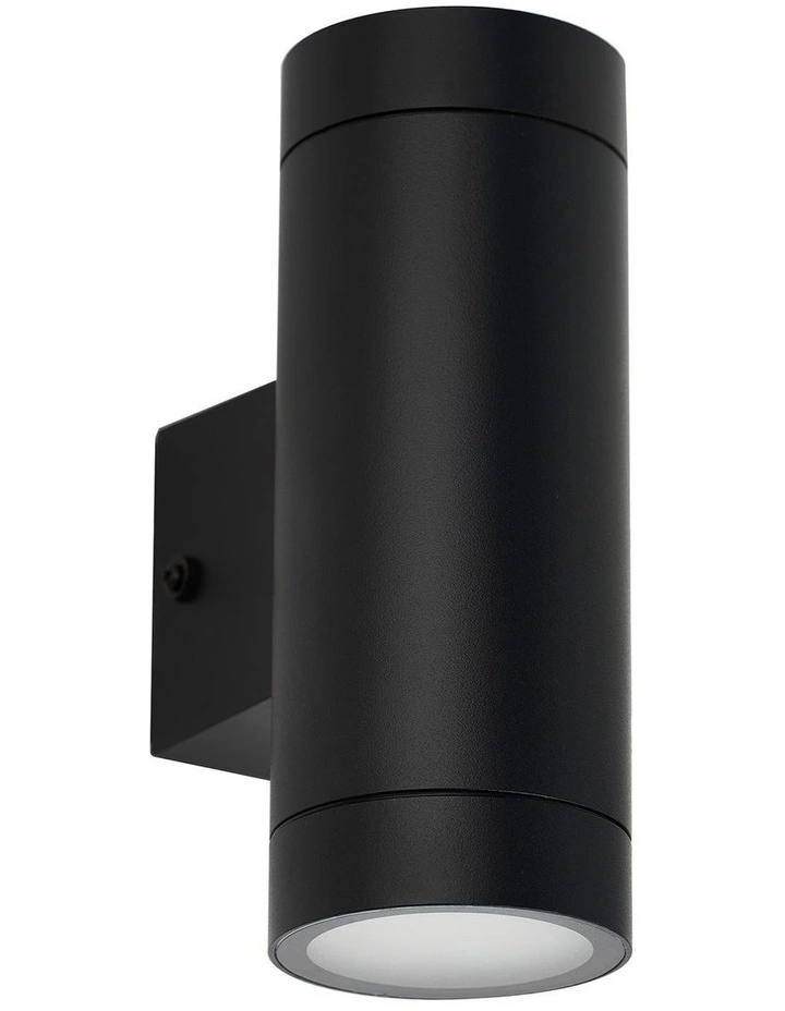Truvo CCT LED Up/Down Outdoor Wall Light in Black image 3