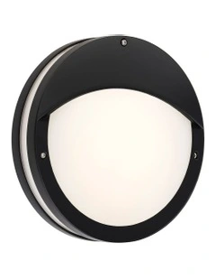 Omira CCT LED Outdoor Bunker With Eyelid in Black