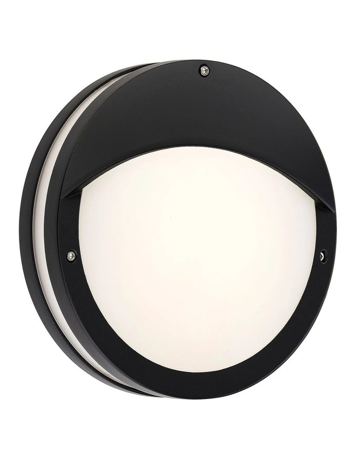 Omira CCT LED Outdoor Bunker With Eyelid in Black image 1