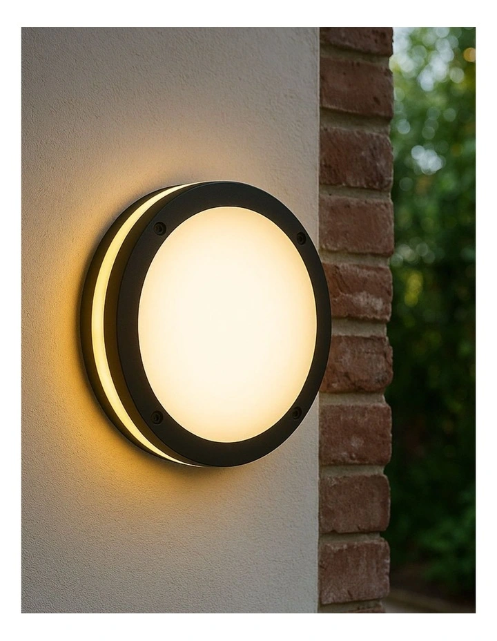 Omira CCT LED Outdoor Bunker in Black image 2