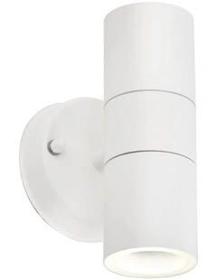 Zyven 2 Outdoor Wall Light in White