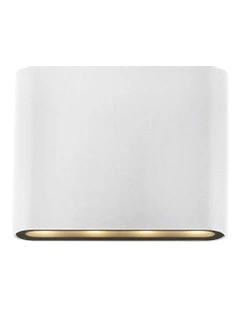 Elaro CCT LED Outdoor Wall Light in White