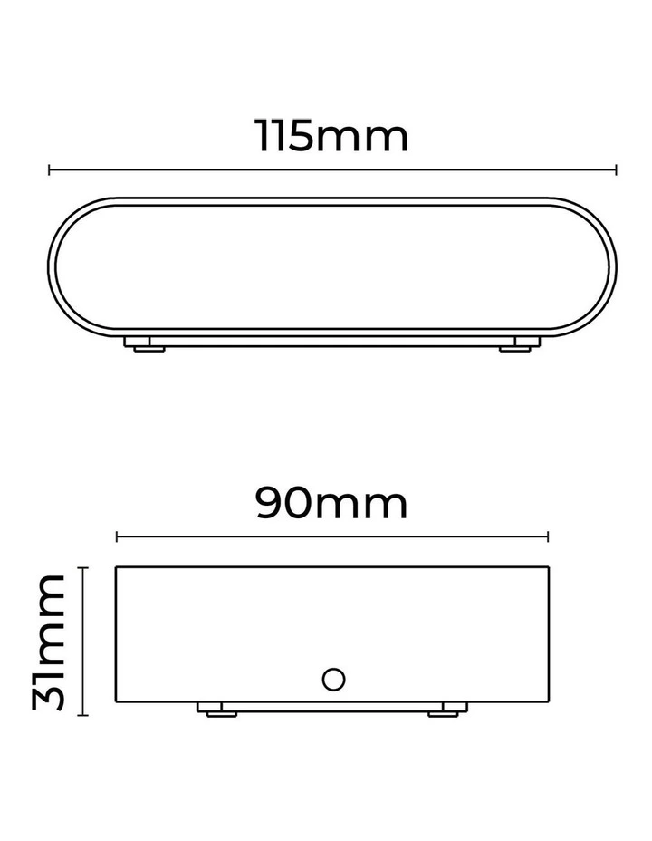 Elaro CCT LED Outdoor Wall Light in White image 7