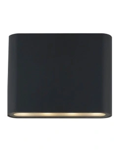 Elaro CCT LED Outdoor Wall Light in Black