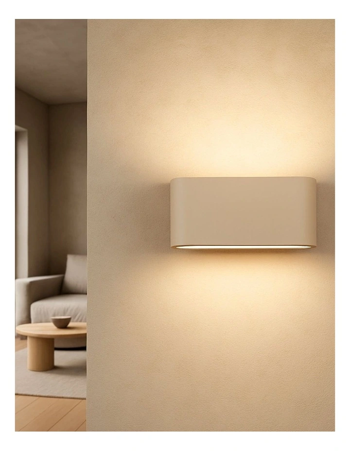 Elaro CCT LED Outdoor Wall Light in White image 2