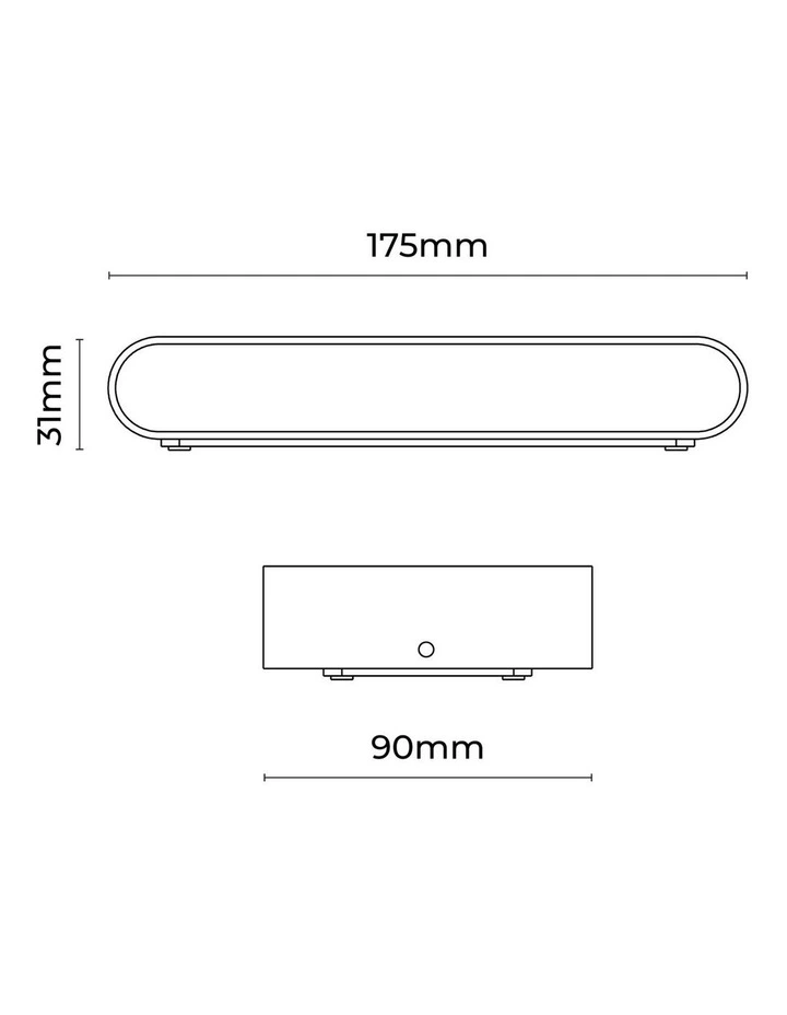 Elaro CCT LED Outdoor Wall Light in White image 5
