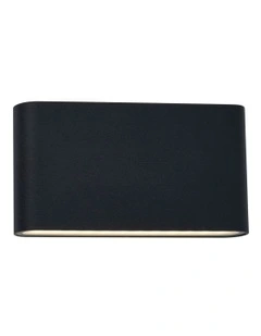 Elaro CCT LED Outdoor Wall Light in Black