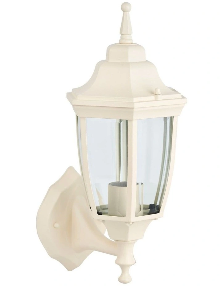 Sylva Up Outdoor Wall Light in Beige image 4