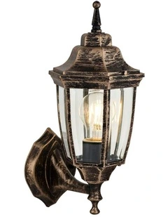 Sylva Up Outdoor Wall Light in Bronze