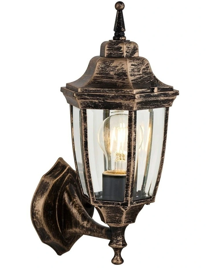 Sylva Up Outdoor Wall Light in Bronze image 1