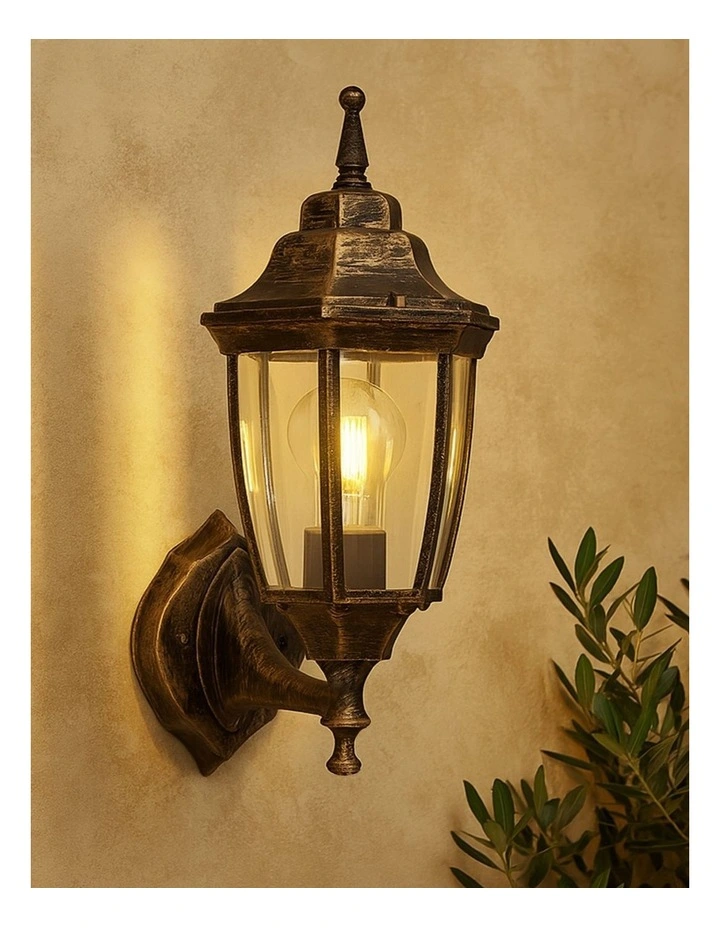 Sylva Up Outdoor Wall Light in Bronze image 2
