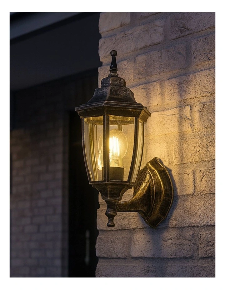 Sylva Up Outdoor Wall Light in Bronze image 4