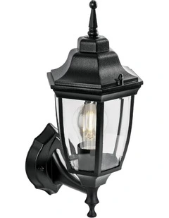 Sylva Up Outdoor Wall Light in Black