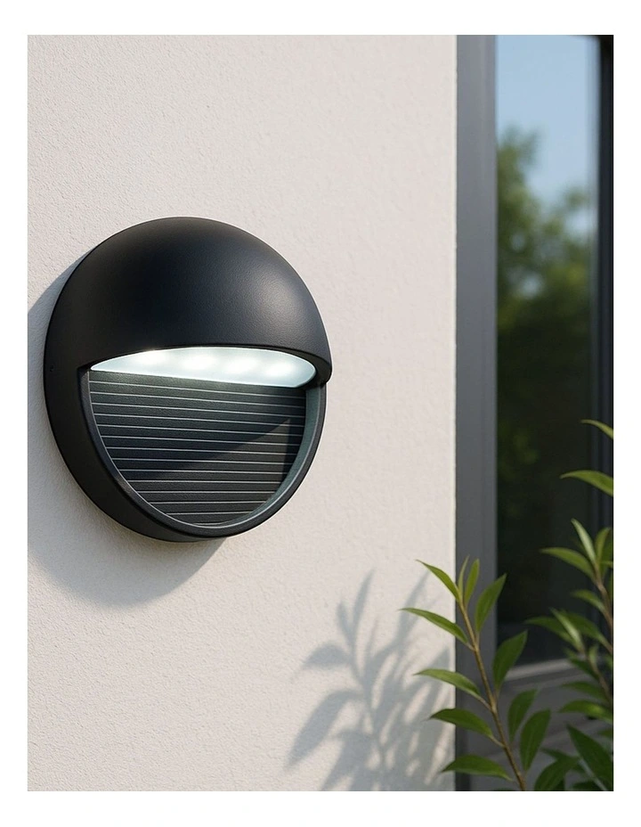 Brano LED CCT Step Light with Eyelid in Black image 2