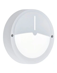 Talvia LED CCT Outdoor Bunker with Eyelid in White