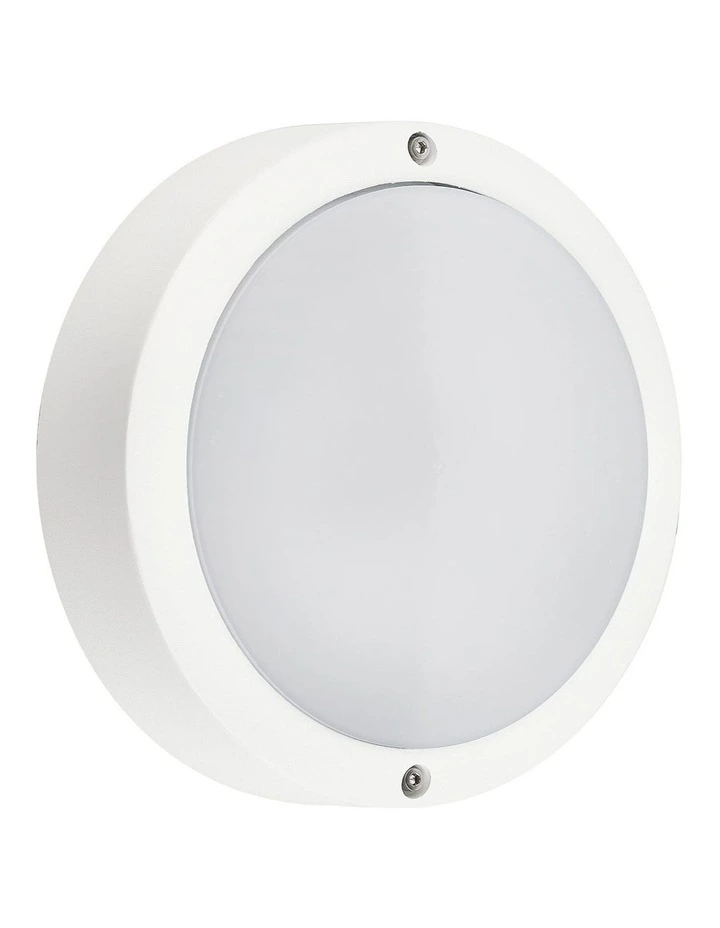 Talvia LED CCT Outdoor Bunker in White image 3