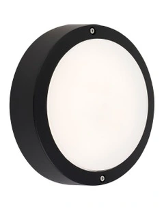 Talvia LED CCT Outdoor Bunker in Black